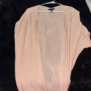 Forever 21 Light Pink Cardigan